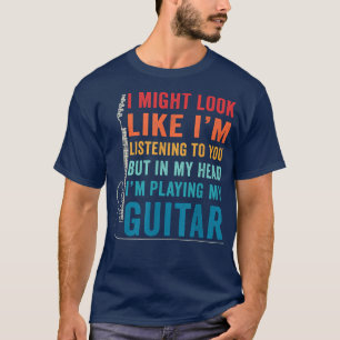 T-shirt Basse Guitare Lecteur Baid Guitariste Musique Inst