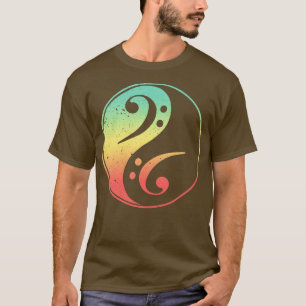 T-shirt Basse Guitare Lecteur Instrument de musique Basse