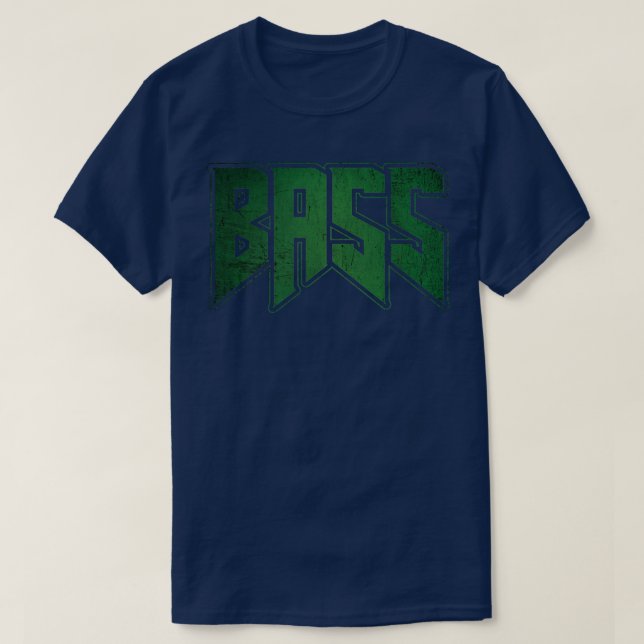T-shirt Basse Guitare Player RockHeavy MetalGrunge Band 10 (Design devant)