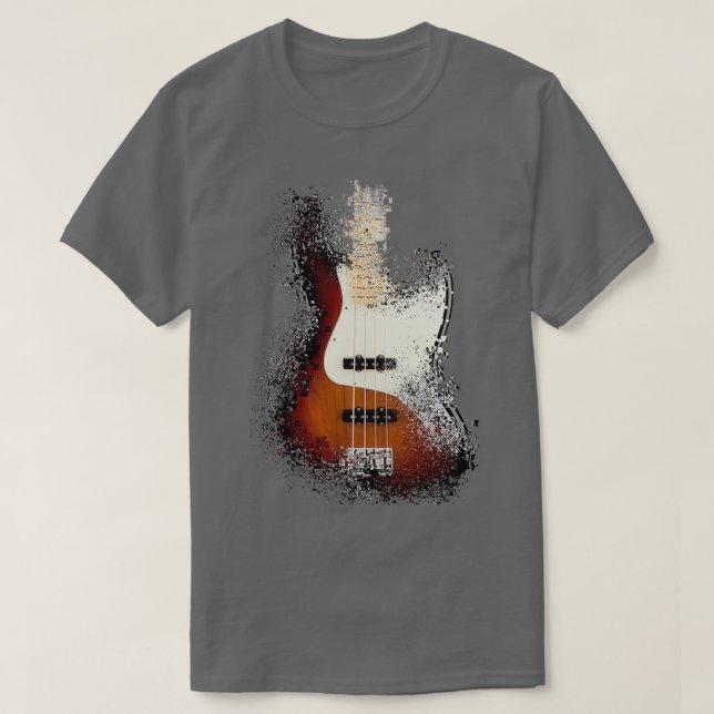 T-shirt Basse jazz (Design devant)