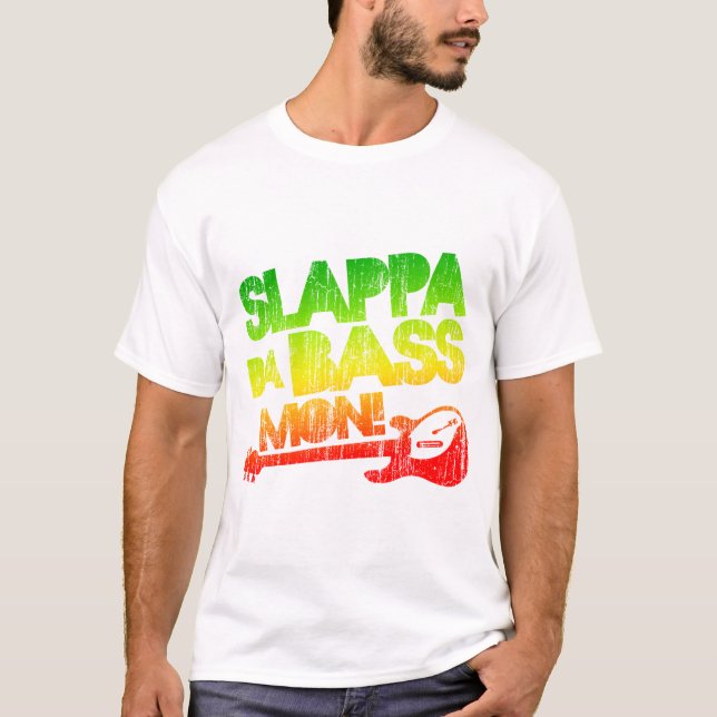 T-shirt Basse lundi de Slappa DA ! (Devant)