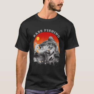 T-shirt Basse pêche