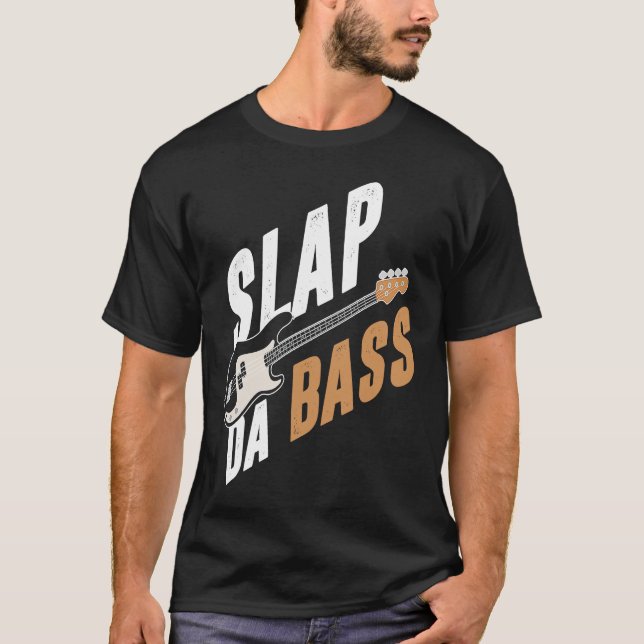 T-shirt Basse Slap da Backprint (Devant)