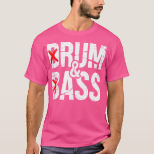 T-shirt Basse-tambour Humour Musique Amateurs Rave Culture