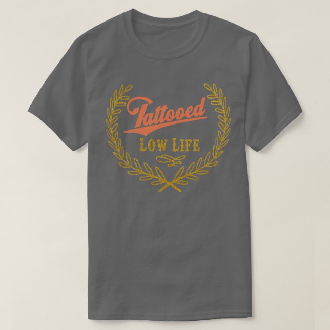T-shirt Basse vie tatouée 1 (Design devant)