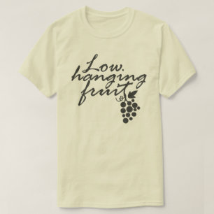 T-shirt Basse visite accrochante de vignoble d'amateur de