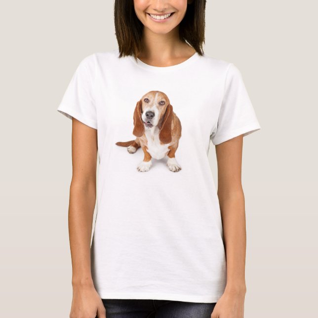T-shirt Basset de Toby (Devant)