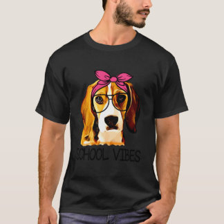 T-shirt Basset Hound de la salle de classe de l'enseignant