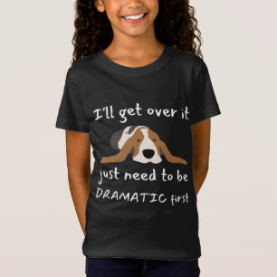 T-Shirt Basset Hound Dog Je vais me débrouiller, j'ai just