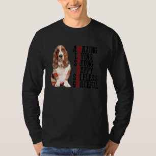 T-shirt Basset Hound Extraordinaire Aimer Fort Happy Selfl