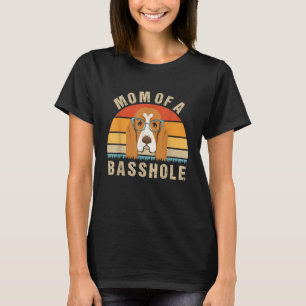 T-shirt Basset Hound Féminin Présente Maman Drôle D'un Bas