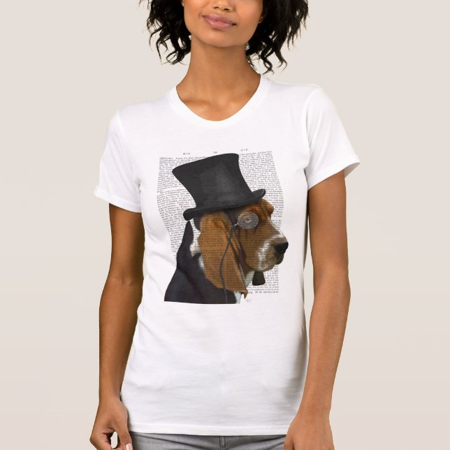 T-shirt Basset Hound, Hound officiel et Casquette (Devant)