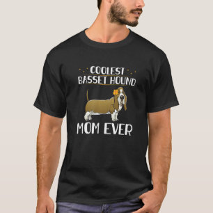 T-shirt Basset Hound Maman Chien Propriétaire Basset Hound