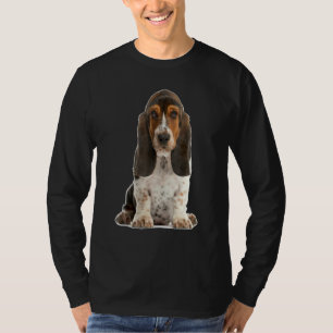 T-shirt Basset Hound Photo Dog Propriétaire Lover Basset H