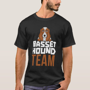 T-shirt Basset Hound Team Chiot Propriétaire Chien Cute