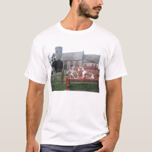 T-Shirt Basset Hound Visitant M. Bones