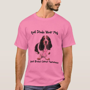 T-shirt Basset - vrais goujons
