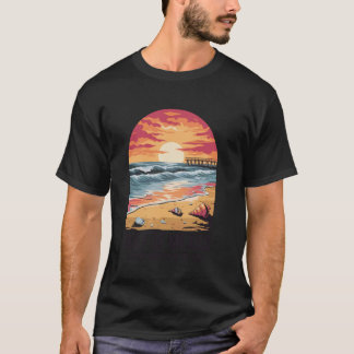 T-shirt Bassin Océanique du Golfe du Mexique Site Touristi