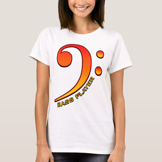 T-shirt Bassiste (clef) (Devant)
