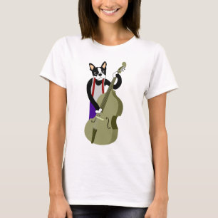 T-shirt Bassiste droit de Boston Terrier