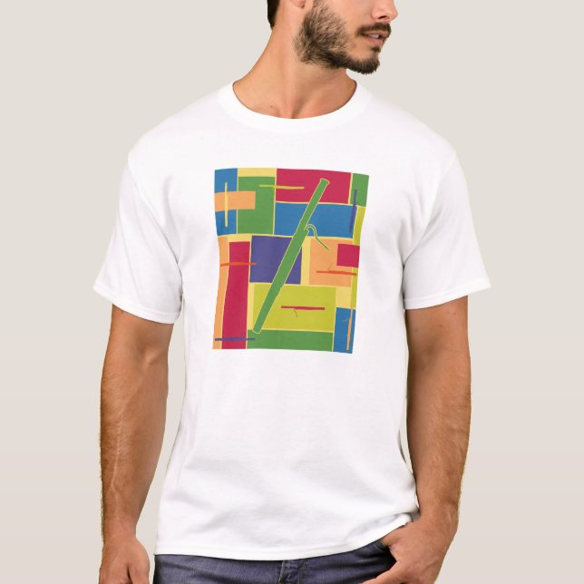 T-Shirt Basson Colorblocks (Devant)