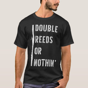 T-shirt Bassoniste Anche double ou rien Basson