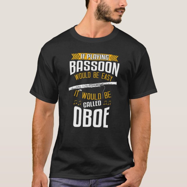 T-shirt Bassoonist et Bassoon Player 1 (Devant)