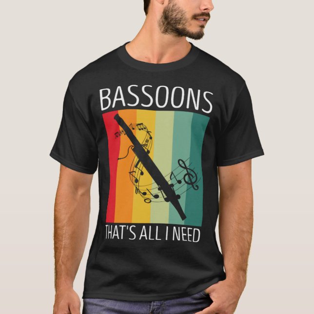 T-shirt Bassoonist Quote for Bassoon Orchestra and Bassoon (Devant)
