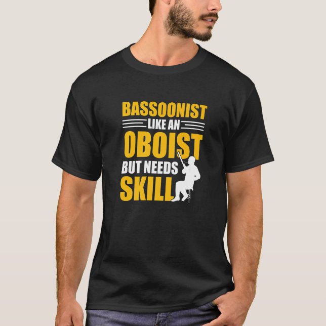 T-shirt Bassooniste (Devant)