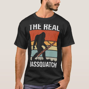 T-shirt Bassooniste Bassquatch Woodwind Instrument Bassoon