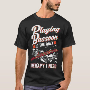 T-shirt Bassooniste du basson-basson