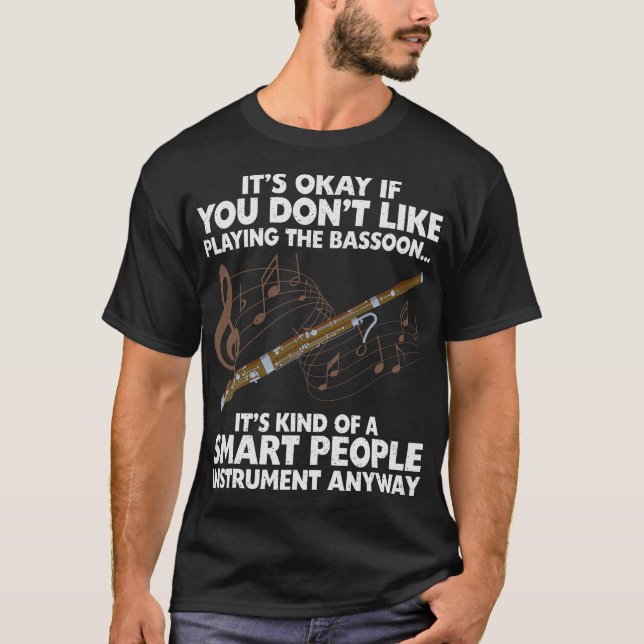 T-shirt Bassooniste S2 Basson (59) (Devant)