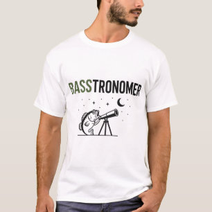 T-shirt Basstronome – Blague drôle sur un Bass Astronome