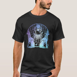 T-shirt Bastet égyptien Scarab Egypt Chat