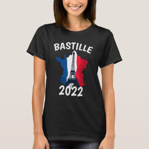 T-shirt Bastille Day 2022 Vive La France 14 Juillet Pour F