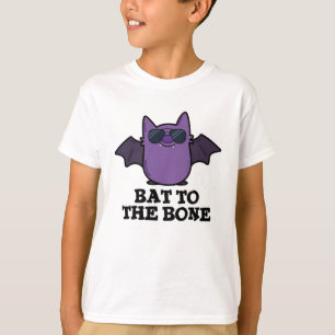 T-shirt Bat À L'Os Drôle Animal Pun