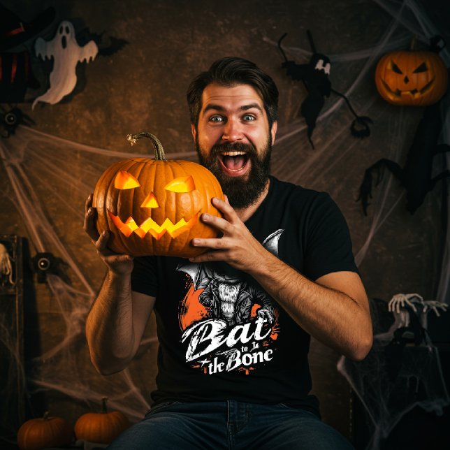 T-shirt Bat à l'os - Drôle Cool chauve Halloween (Créateur téléchargé)