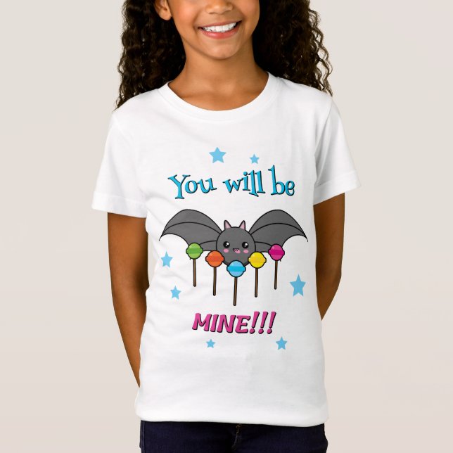 T-Shirt Bat Craving Lollipops (Devant)