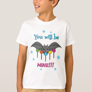 T-shirt Bat Craving Lollipops - You Will Be Mine