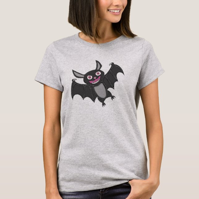 T-shirt Bat d'Halloween (Devant)