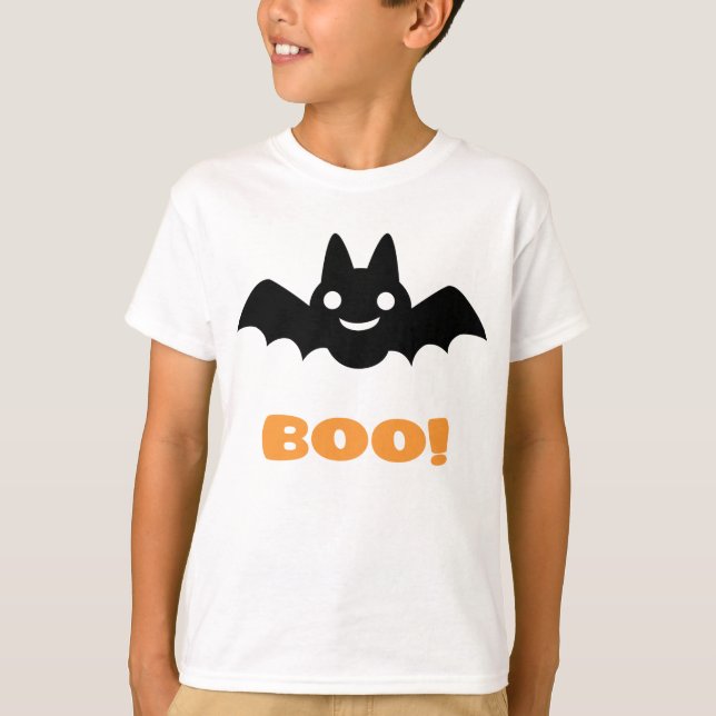 T-shirt Bat d'Halloween (Devant)