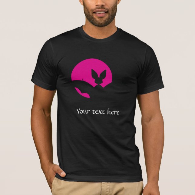 T-shirt Bat et Lune (Devant)