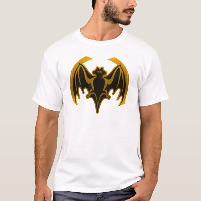 T-shirt Bat Gold Le MUSÉE Zazzle Cadeaux (Devant)