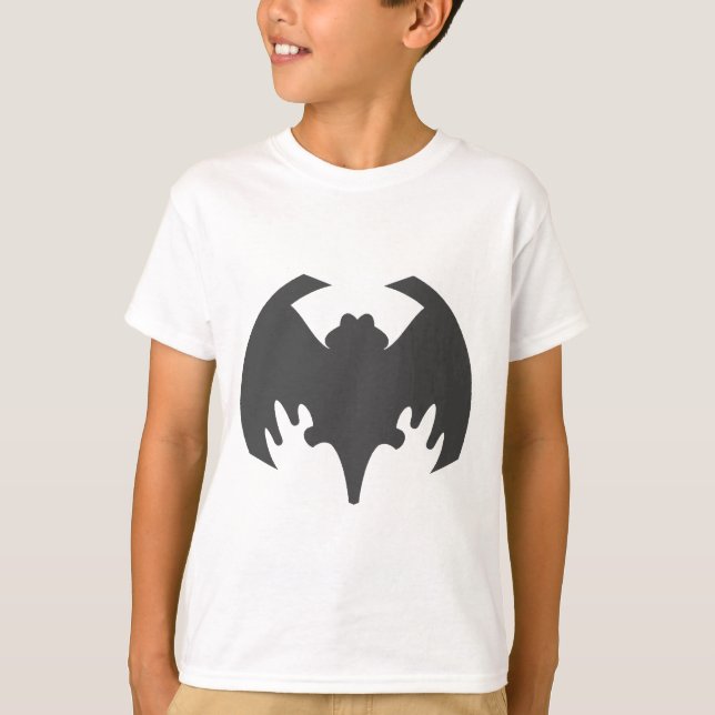 T-shirt Bat Grey Le MUSÉE Zazzle Cadfts (Devant)