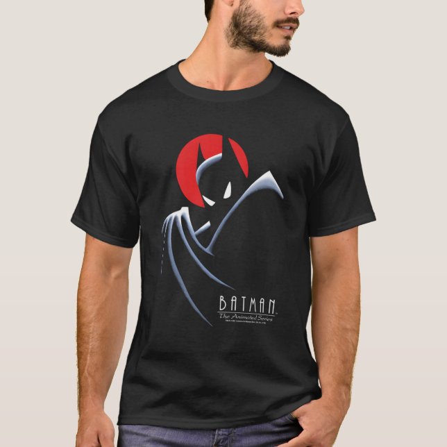 T-shirt Bat La Série Animée Derrière Le Cap (Devant)