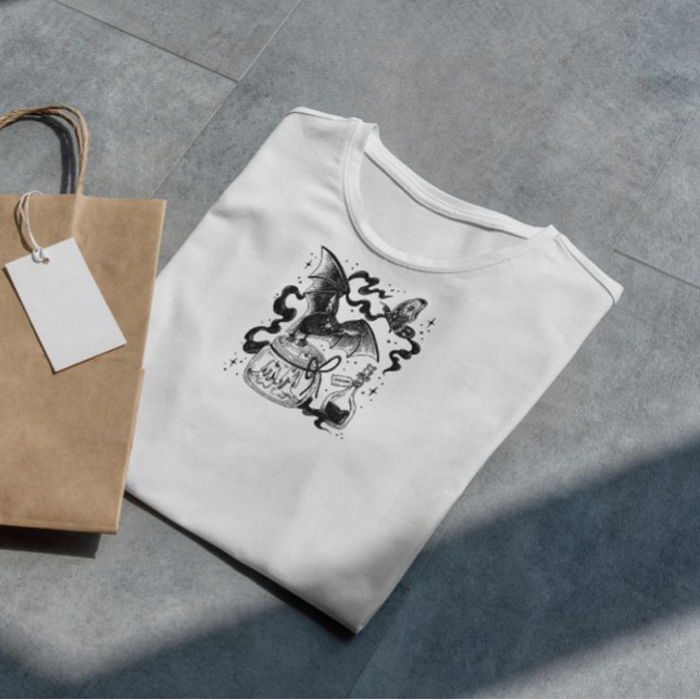 T-shirt Bat magique foncé (Créateur téléchargé)