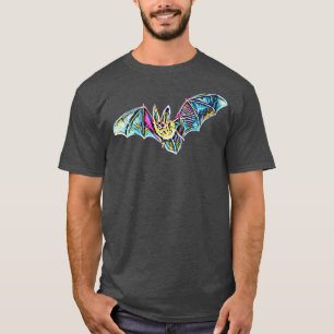 T-shirt Bat Night Motif Vampire Halloween Wing flying Mamm