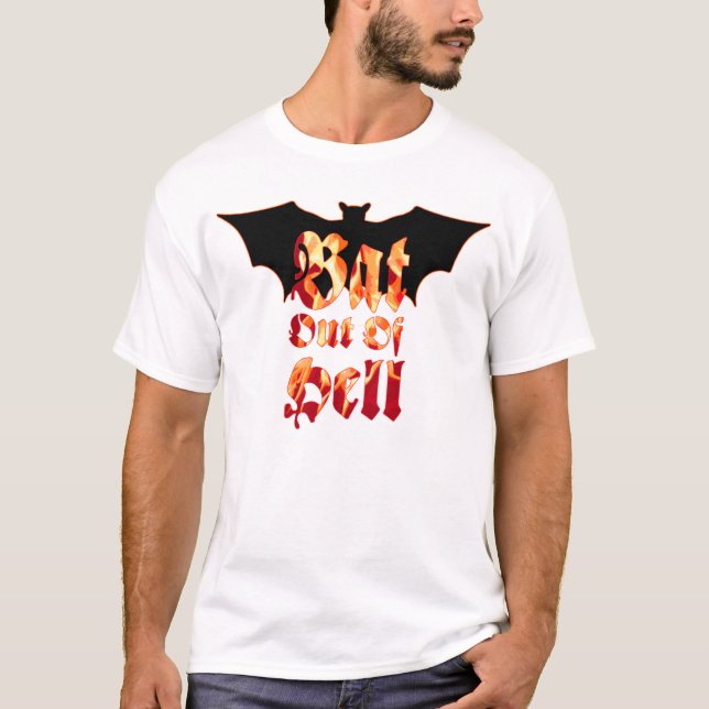 T-shirt Bat Out (Devant)