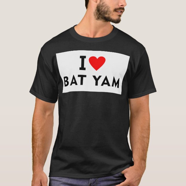 T-shirt Bat Yam Israël (Devant)