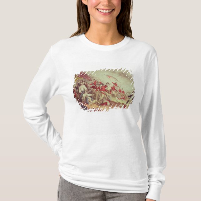 T-shirt Bataille à la colline de soute (Devant)